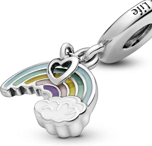 Vista 4 de PANDORA Joyería de plata de ley arcoíris de amor Metal Esmalte no aplica