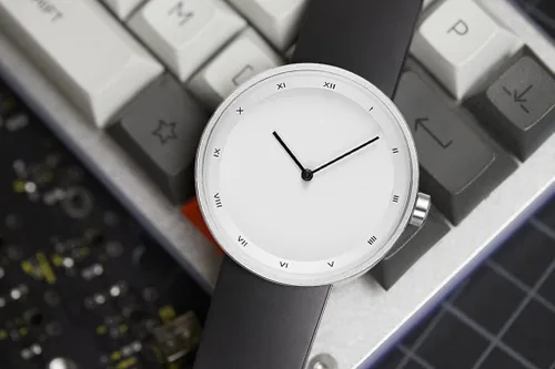 Vista 2 de AGEN KGEN Relojes para hombre, ultrafinos, minimalistas, impermeables, a la moda, simple, de negocios, reloj de pulsera para hombre, vestido unisex