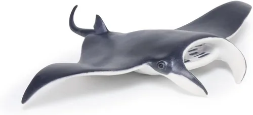 Vista 3 de Papo - Pintado a mano - Figura - Vida Marina - Figura Manta Ray-56006 - Coleccionable - para Niños - Adecuado para Niños y Niñas - a partir de 3 años