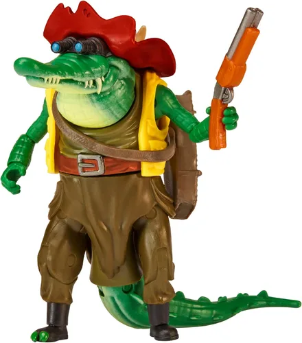 Vista 4 de Teenage Mutant Ninja Turtles - Figura de acción básica de cuero de 4.5 pulgadas Splinter Mutant Mayhem, regalo ideal para niños de 4 a 7 años
