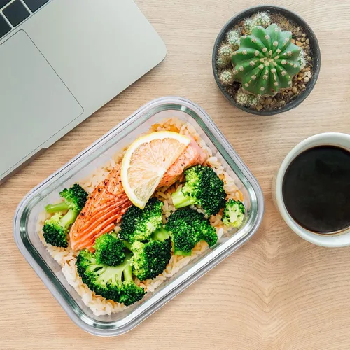 Vista 5 de 5 recipientes de vidrio para almacenamiento de alimentos con tapas de bambú de 36 onzas/35.2 fl oz, recipientes herméticos para microondas, horno
