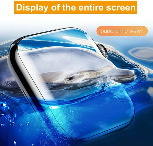 Vista 6 de ZPIAR para Apple Watch SE 3/2 Series 6/5/4 de 40 mm Protector de pantalla de vidrio templado, sin burbujas, fácil instalación, resistente a