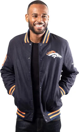 Vista 13 de Ultra Game Men's NFL Official Classic Varsity Coaches Jacket Coat