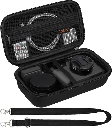 Vista 8 de Canboc Funda para cámara digital 4K para Femivo/IWEUKJLO/VETEK/VJIANGER 4K 48MP Vlogging para fotografía y video, bolsa para cámara de vlog