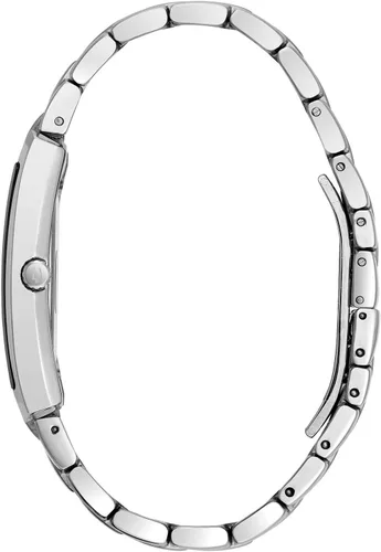 Vista 2 de Bulova Reloj clásico de cuarzo rectangular de 2 manecillas para hombre