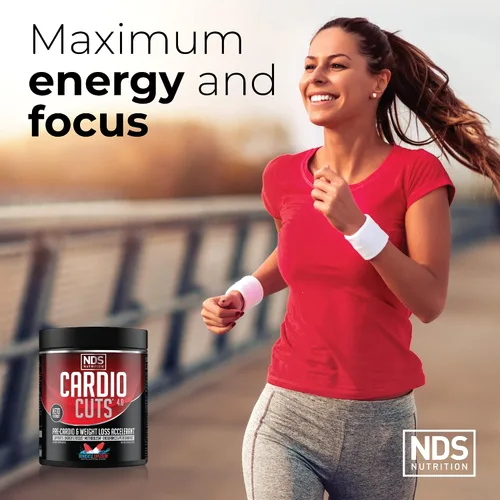 Vista 2 de Cardio Cuts NDS Nutrition 4.0 - Bombsicle en polvo para antes del entrenamiento, 40 porciones Endurance, Performance & Metabolism Support Advanced