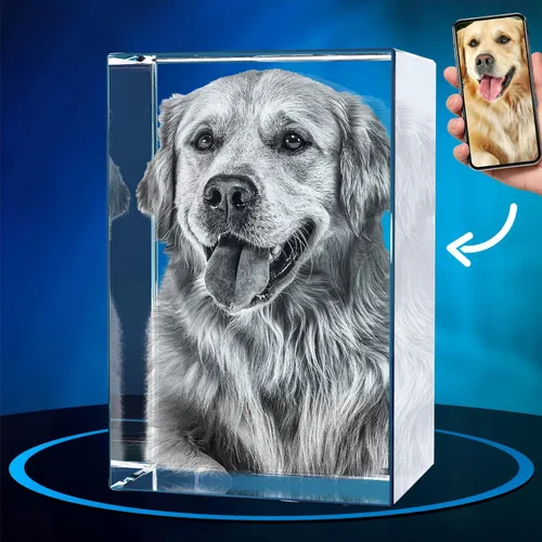 Vista 10 de ArtPix 3D Foto de cristal, regalos personalizados de Navidad para mujeres, esposa, ella, él, hombres, marido, abuela, gran regalo personalizado