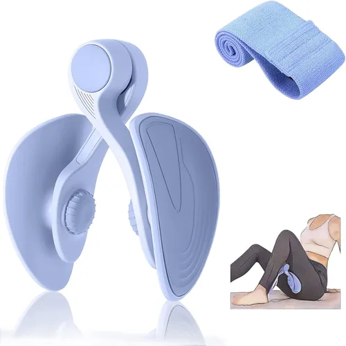 Vista 11 de Tinrief Entrenador de muslos Kegel, entrenador de suelo pélvico, entrenador de Kegel para rehabilitación posparto, tonificador de la parte interna