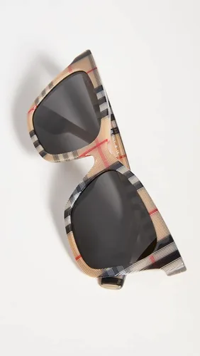 Vista 3 de BURBERRY Gafas de sol Elsa Vintage Check para mujer