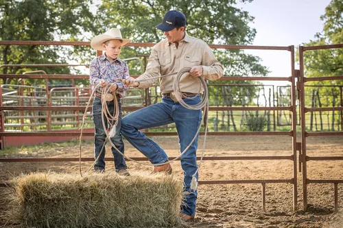Vista 6 de Wrangler Vaqueros de corte vaquero de alta calidad para hombre que absorbe la comodidad