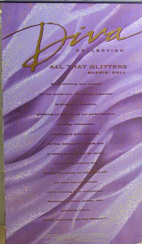 Vista 2 de Barbie Colección Diva All That Glitters Sublime Diva Edición Coleccionista Muñeca (2002)