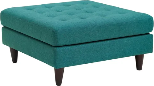 Vista 24 de Modway EEI-1547-DOR Empress Mid-Century - Sofá biplaza tapizado de tela en gris