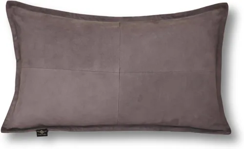 Vista 8 de Funda de almohada de piel de cordero Sued - Funda de cojín para sofá, fundas rectangulares decorativas para sala de estar y dormitorio, 10 x 18