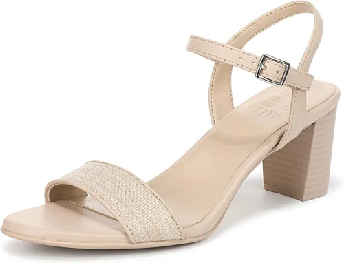 Vista 46 de Naturalizer Sandalias de tacón Bristol para mujer Patente de guepardo con estampado animal