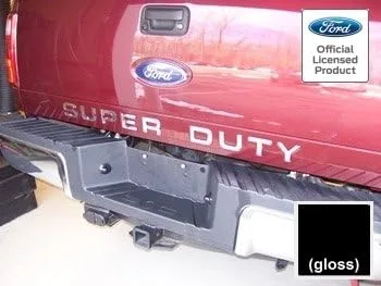 Vista 11 de 2008-2016 Insertos de letras para portón trasero (calcomanías delgadas) de reemplazo para Ford F250 F350 F450 Super Duty (2008-2016) Bandera