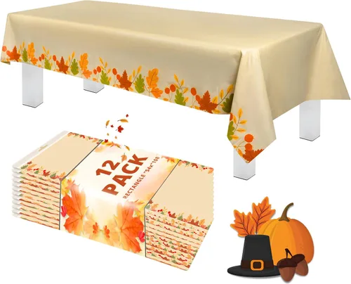 Vista 14 de Grandipity Mantel de plástico desechable de calidad prémium para fiestas con temática de globos de cumpleaños, 1 paquete, 54 x 108 pulgadas, mantel