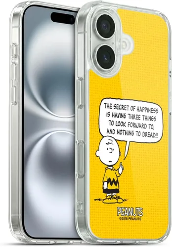 Vista 87 de Head Case Designs Funda de gel suave con licencia oficial de Peanuts Autumn Charlie Brown compatible con Apple iPhone 7 Plus/iPhone 8 Plus