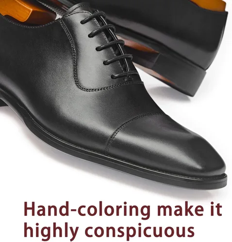Vista 5 de Zapatos de vestir Oxford formales de cuero para hombre