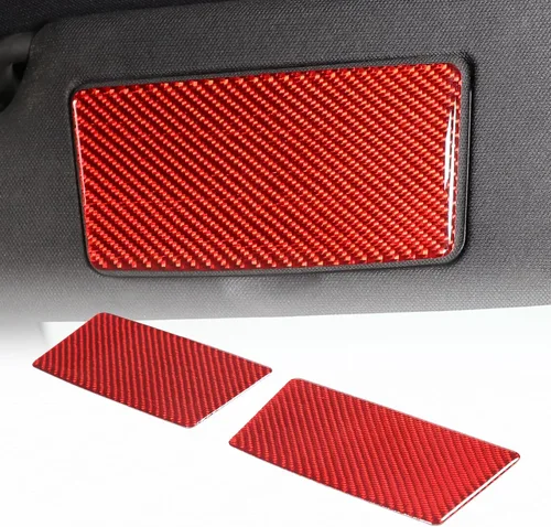 Vista 9 de Kit de decoración de panel de espejo cosmético de coche de fibra de carbono real suave 3D compatible con Corvette C8 Stingray Z06 Z51 2020 2021 2022