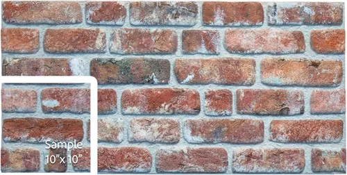 Vista 56 de Dundee Deco Paneles de pared 3D de ladrillo sintético, revestimiento, paneles de pared con aspecto de piedra gris, revestimiento de espuma