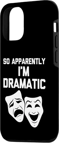 Vista 2 de iPhone 15 So Apparently I'm Dramatic Funny Drama Actor Musical Theatre Case