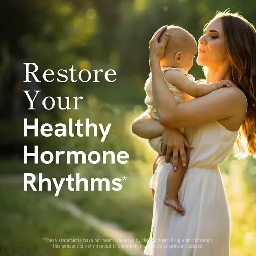 Vista 4 de Apoyo ovárico para el equilibrio hormonal para mujeres Ovulación saludable, ciclo menstrual y apoyo a la salud reproductiva Suplemento DIM