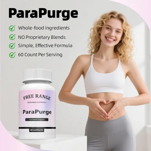 Vista 3 de Limpieza Intestinal - Suplemento de Apoyo para el Intestino y Colon, Fórmula sin GMO, 60 Cápsulas (1 unidad)