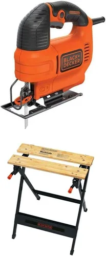 Vista 8 de BLACK+DECKER Sierra de calar, 4.5 amperios con abrazaderas IRWIN de agarre rápido, con una mano, mini bar, 6 pulgadas, paquete de 4
