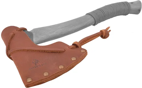 Vista 10 de Funda de cuero para hacha, cubierta de hacha de camping con cubierta segura para cabeza de hacha
