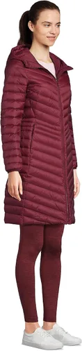 Vista 3 de Lands' End Abrigo de plumón ultraligero para mujer