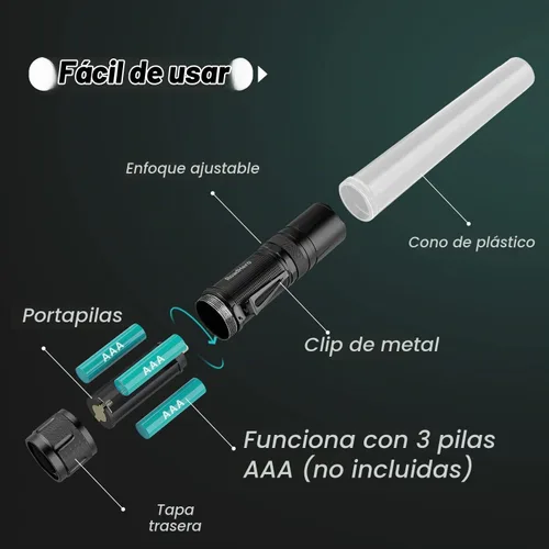 Vista 7 de RoadHero Linterna LED de tráfico multicolor de 12 pulgadas, paquete de 2