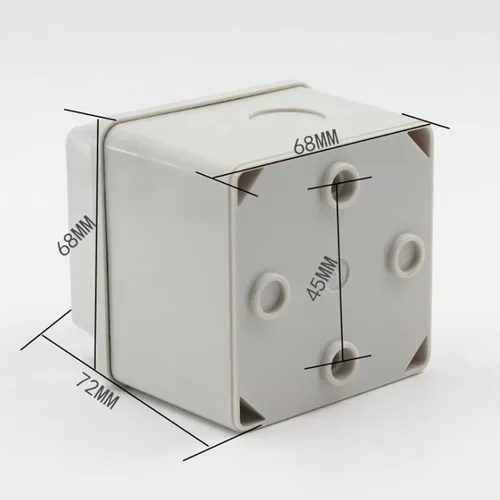 Vista 2 de Interruptor selector de cambio universal, con caja impermeable, 3 posiciones 12 terminales, interruptor de transferencia de energía, generadores