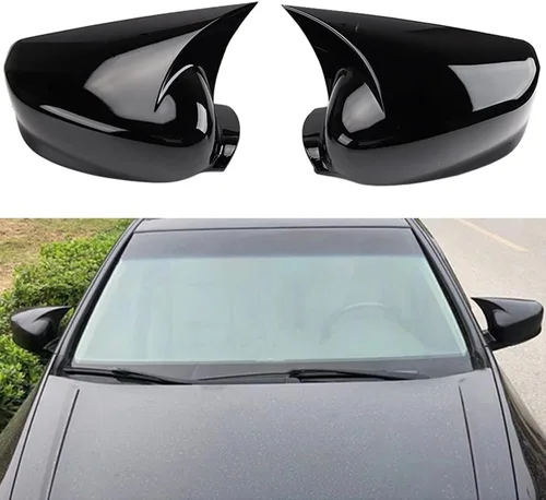 Vista 8 de XITER 2 unids ABS plástico buey cuerno lateral espejo retrovisor cubierta Trim para Honda Accord 8th 2008 2009 2010 2011 2012 Accesorios - sin señal