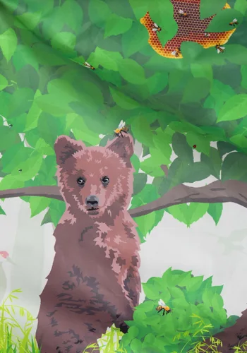Vista 8 de Disfraz de Madre Naturaleza para Niña Multicolor