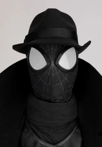 Vista 5 de Disfraz Marvel Spider-Man Noir para Hombre Talla Grande Multicolor