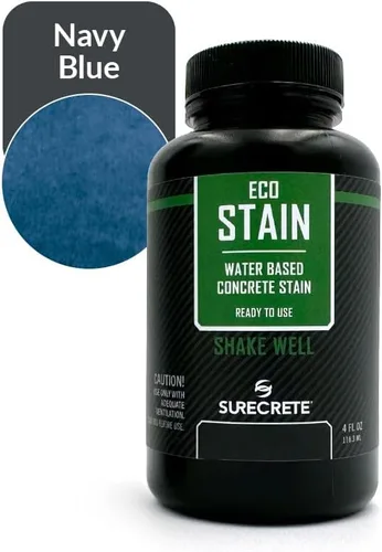Vista 44 de Surecrete Eco Stain - Tinte a base de agua para hormigón, probador de 4 onzas, nogal