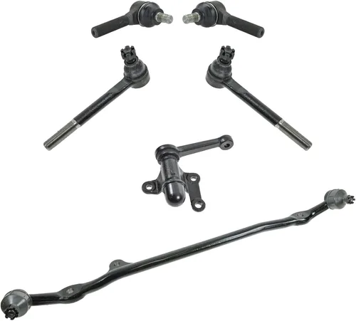 Vista 299 de TRQ Kit de dirección delantera con barra de acoplamiento de fuelle de piñón y cremallera compatible con Toyota Echo 2000-2005