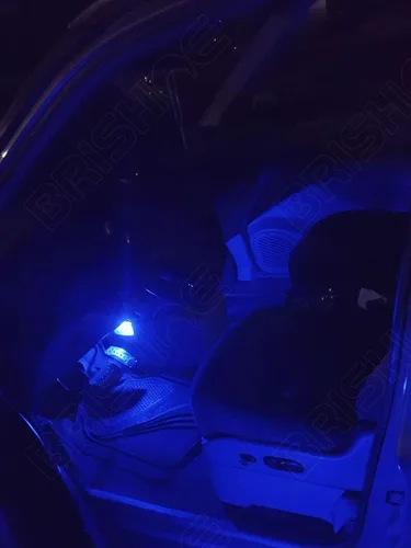 Vista 5 de Kit de luces LED interiores azules para Ford F250 F350 F450 F550 F-Series Super Duty Trucks 1999-2016, paquete de bombillas LED interiores