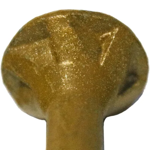 Vista 4 de Tornillo Torx/Star de madera de estrella dorada extra largo de 14 x 5 pulgadas (1 libra – 30 aprox. de tornillo) – Tornillos de madera multiusos