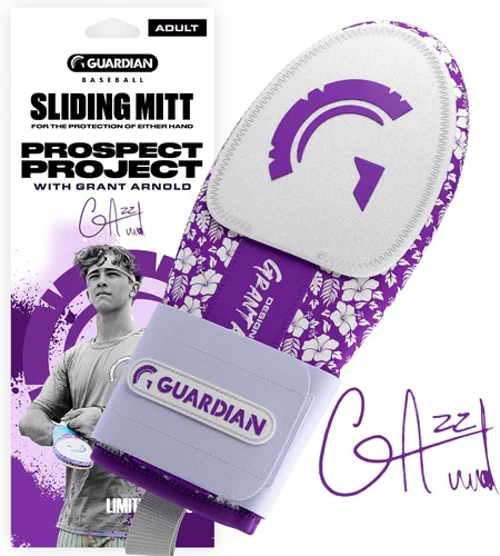 Vista 16 de Guante deslizante Guardian Baseball - Tallas para jóvenes y adultos - Guante deslizante para béisbol - Correa de compresión elástica