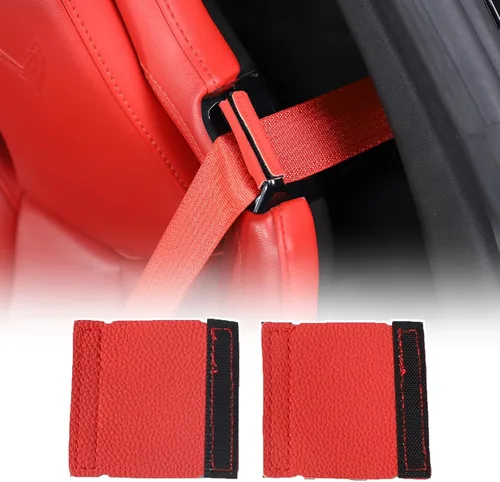 Vista 10 de Clips de sujeción para cinturón de seguridad para Chevrolet Corvette C7 C8 2014-2024, guía de cinturón de seguridad, clips de protección
