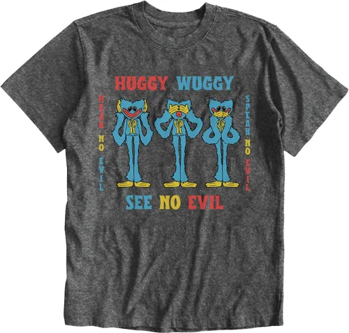 Vista 3 de Poppy Playtime Experiment 1170 See No Evil - Camiseta de manga corta para hombre y mujer
