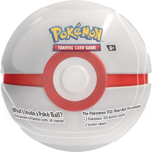 Vista 3 de Pokémon TCG Lata de Poke Ball - Serie 9