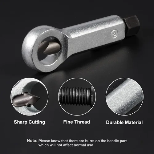 Vista 3 de SPEEDWOX Herramientas divisoras de tuercas, rompedor de tuercas de metal, herramienta de extracción manual de tuercas de presión para tuercas