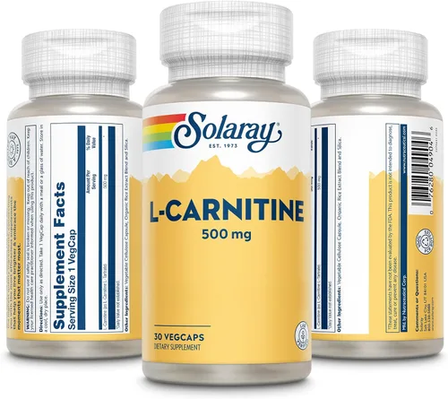 Vista 4 de SOLARAY L-Carnitina 500 mg