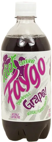 Vista 2 de Faygo Redpop dieta sabor fresa soda, botella de plástico de 2 litros