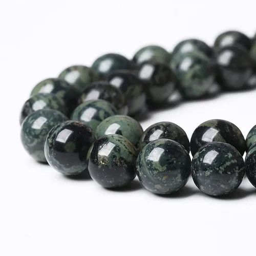 Vista 63 de 100 cuentas de piedra multicolor natural de 0.236 pulgadas (0.236 in), cuentas espaciadoras sueltas redondas para hacer pulseras, collares, aretes
