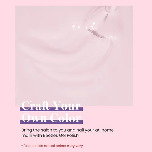 Vista 4 de beetles Gel Polish Gel de uñas de 0.5 fl oz (0.5 fl oz) con lámpara LED UV LED con fácil extensión de uñas, pegamento de uñas 5 en 1, capa base