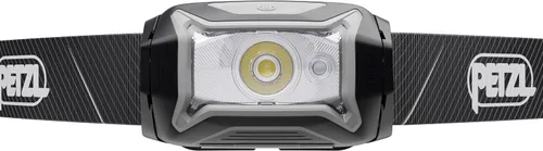 Vista 2 de PETZL Tikka Linterna Frontal - Luz Compacta de 350 Lúmenes con Iluminación Roja, para Senderismo, Escalada, Correr y Acampar - Negro Luz compacta