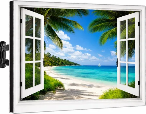 Vista 12 de Garnetics Funda de TV para exteriores de 24 pulgadas, impermeable, resistente a la intemperie con protectores de pantalla de escudo inteligente